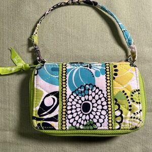 Vera Bradley “Limes Up” wristlet / wallet / small phone case
